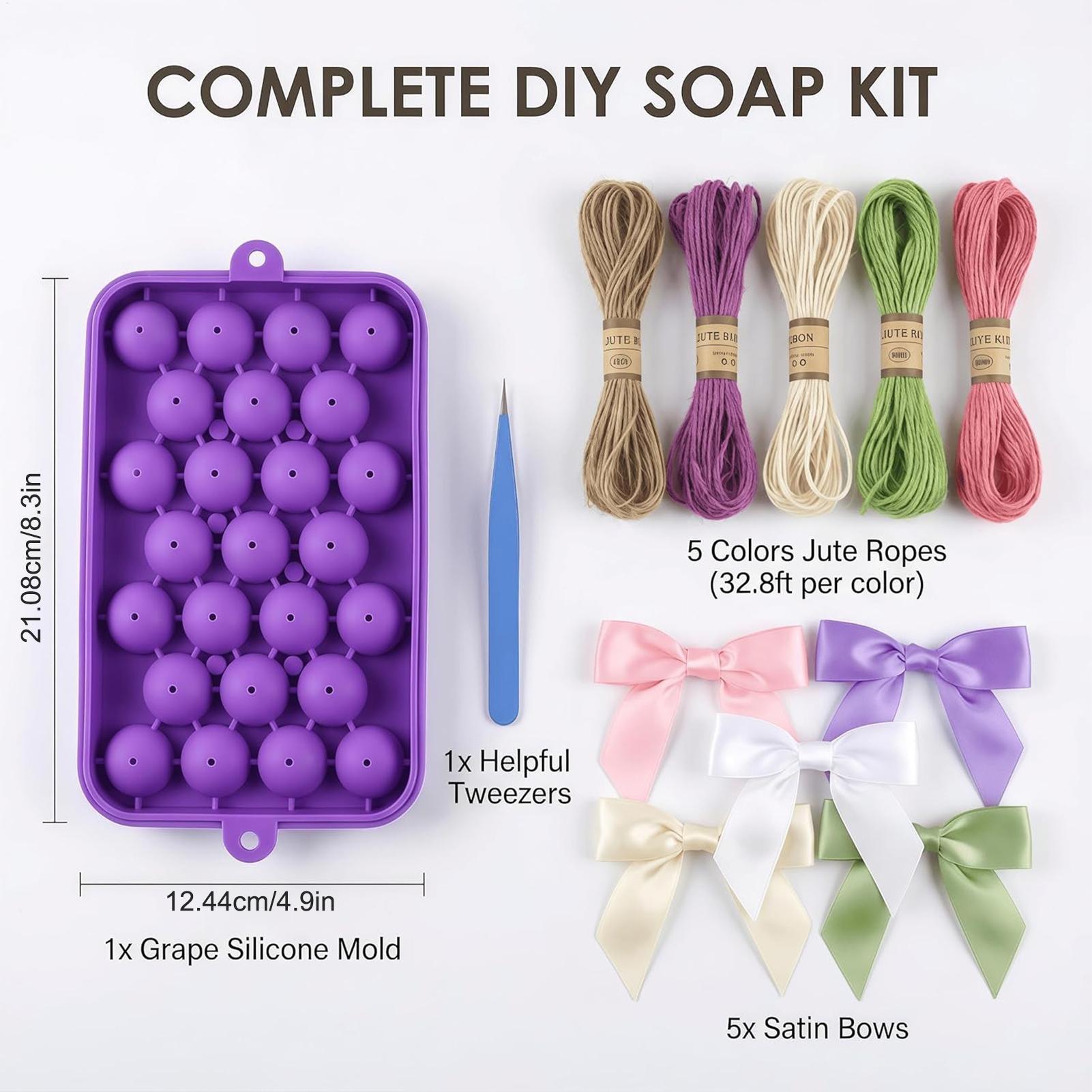 DIY Soap Making Kit Grape Soap - Soap Making Kit For Beginners review and price