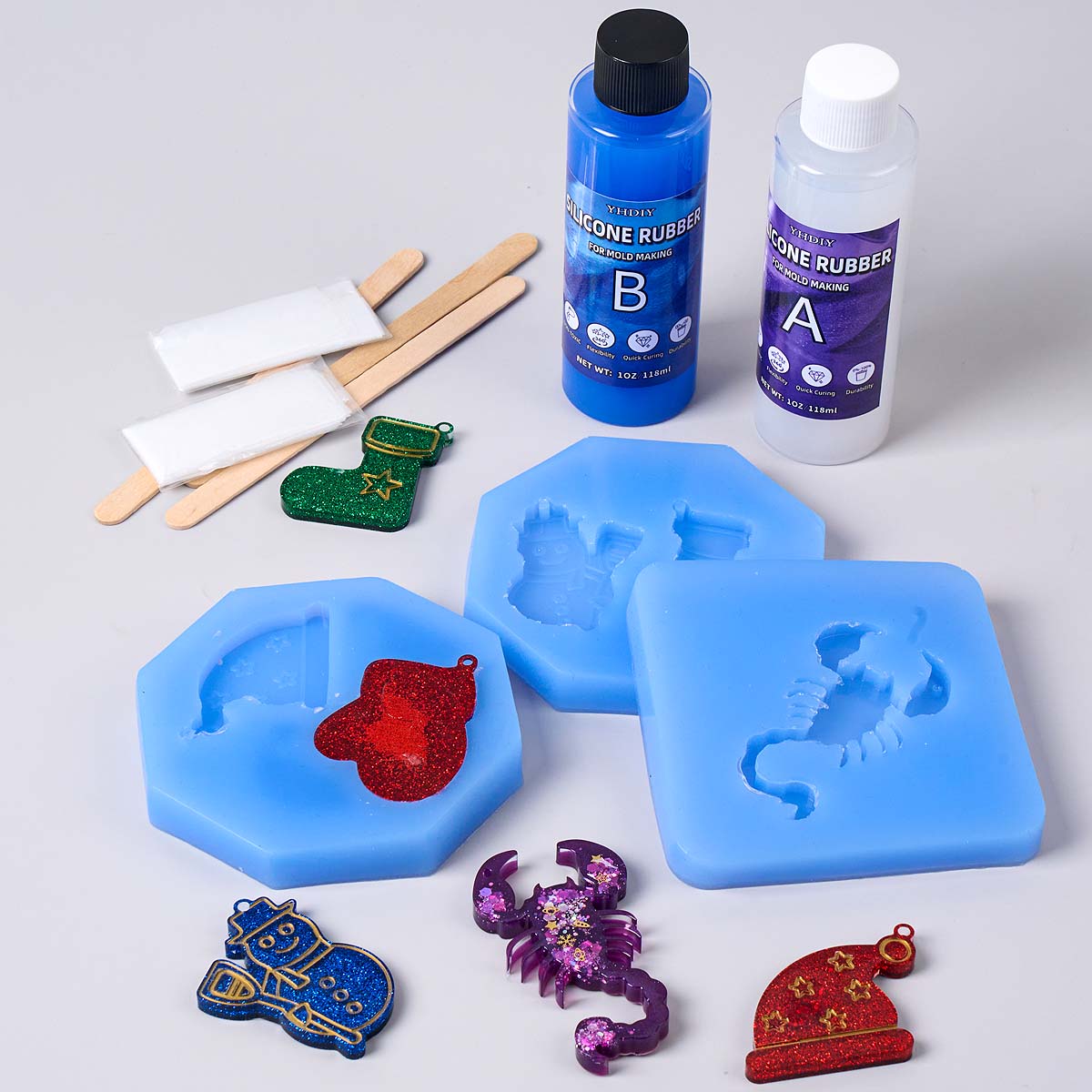 118ml/296ml Silicone Mold Maki - Soap Making Diy Kit review and price