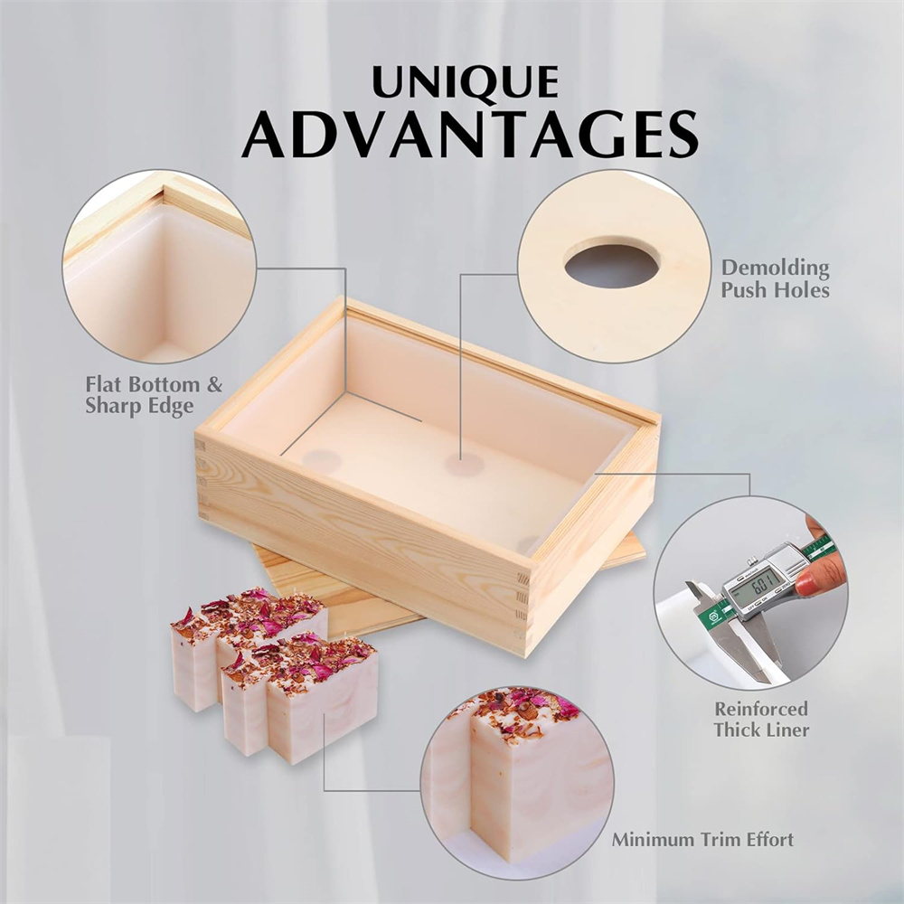 Large Soap Molds Rectangle Sil - Soap Making Kit For Beginners review and price