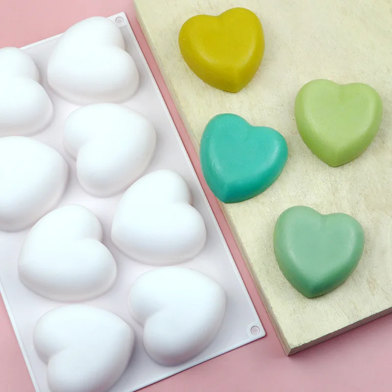 Love Heart Silicone Soap Mold  - Soap Making Kit For Beginners review and price