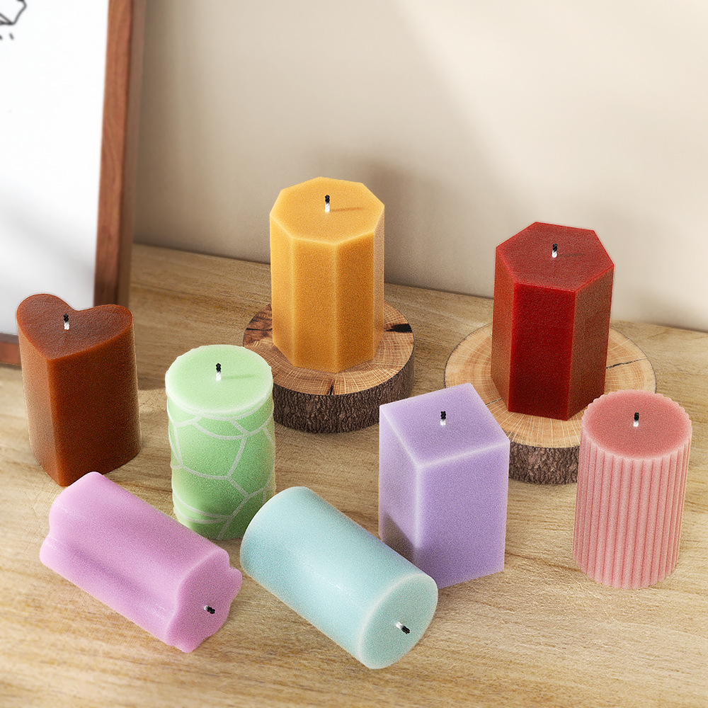 Geometry Column Silicone Mold  - Soap Making Gifts review and price
