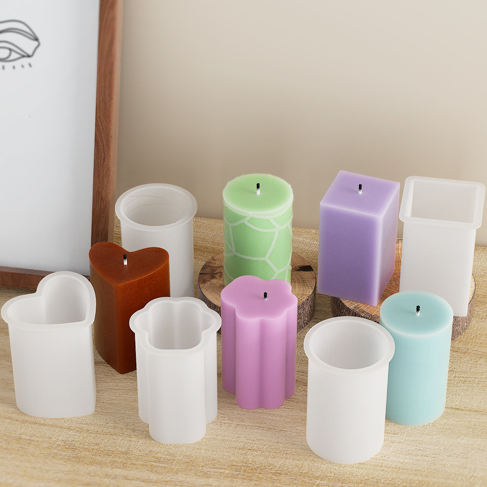 Geometry Column Silicone Mold  - Soap Making Gifts review and price