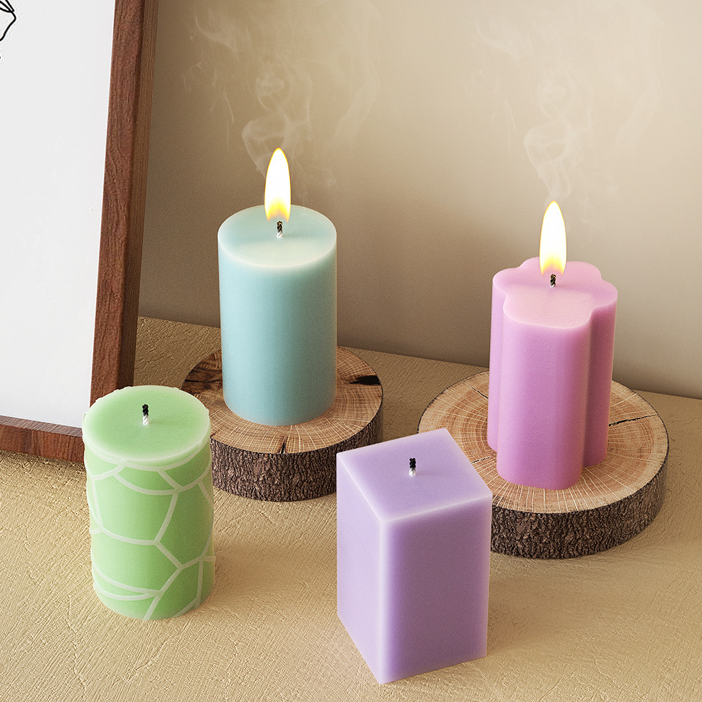 Geometry Column Silicone Mold  - Soap Making Gifts review and price