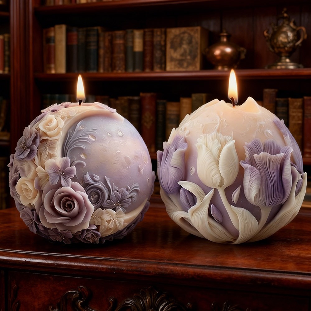Moon Rose Tulip Ball Candle Si - Soap Making Gifts review and price