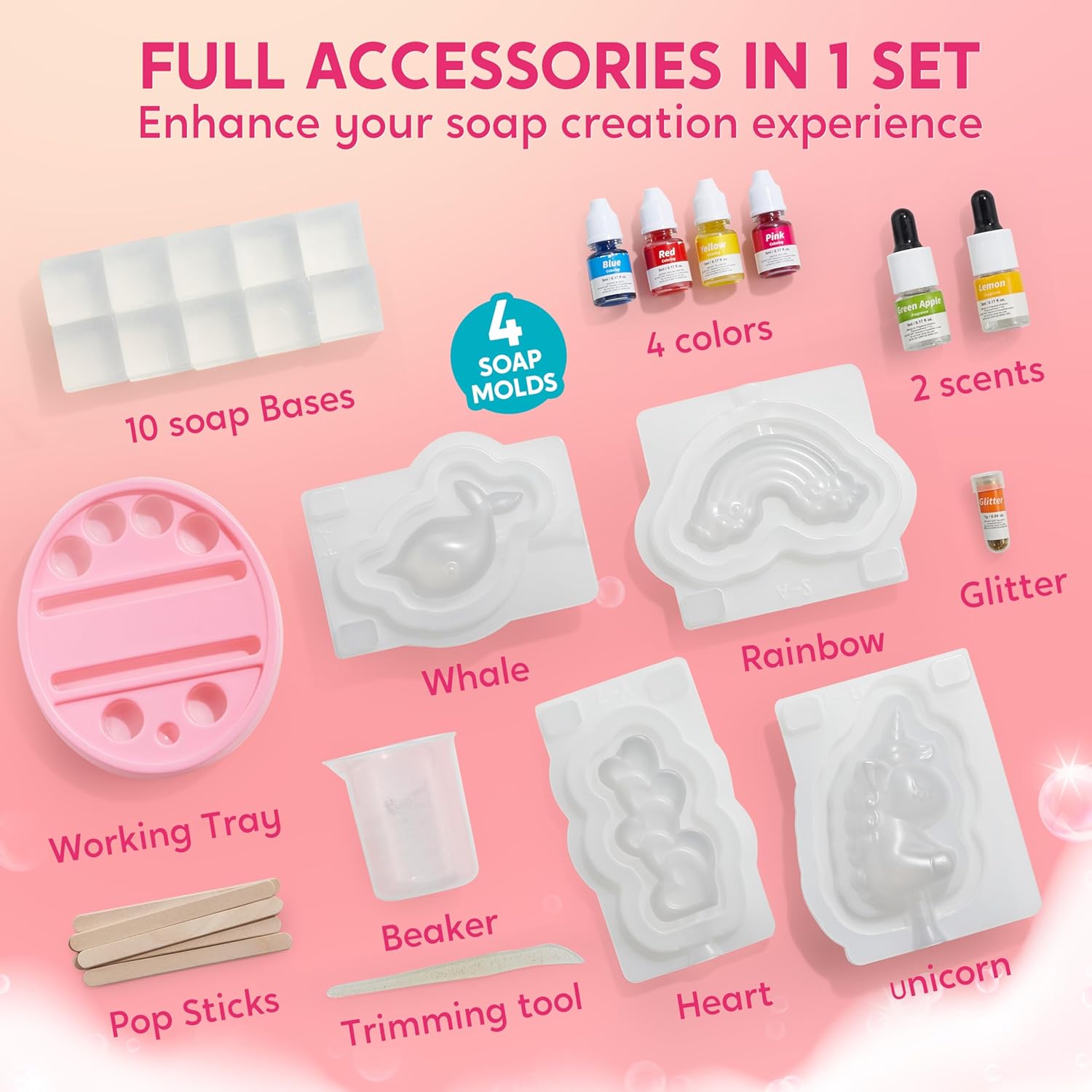 JOYFY Unicorn Soap Making Kit  - Soap Making Gifts review and price
