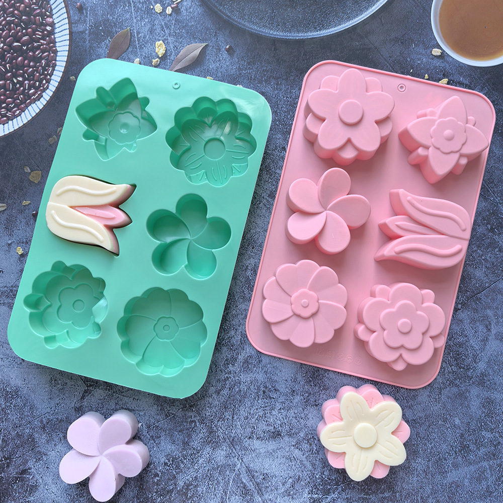 kinds Flower Silicone Molds Di - Soap Making Instructions review and price