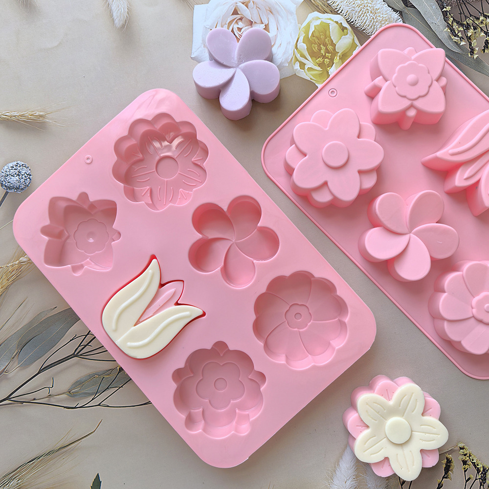 kinds Flower Silicone Molds Di - Soap Making Instructions review and price