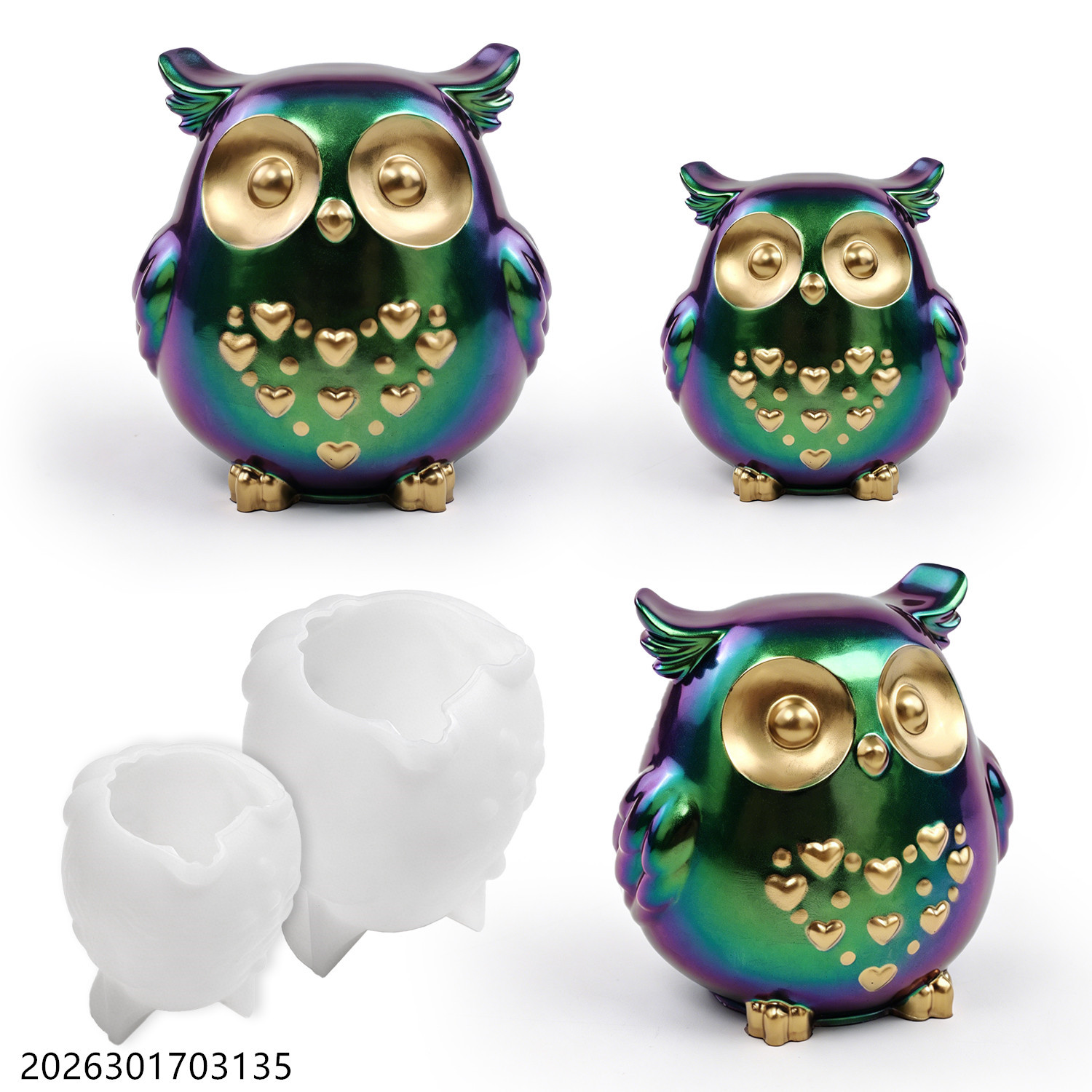 Owl Silicone Mold 3D Bird Shap - Soap Making Instructions review and price
