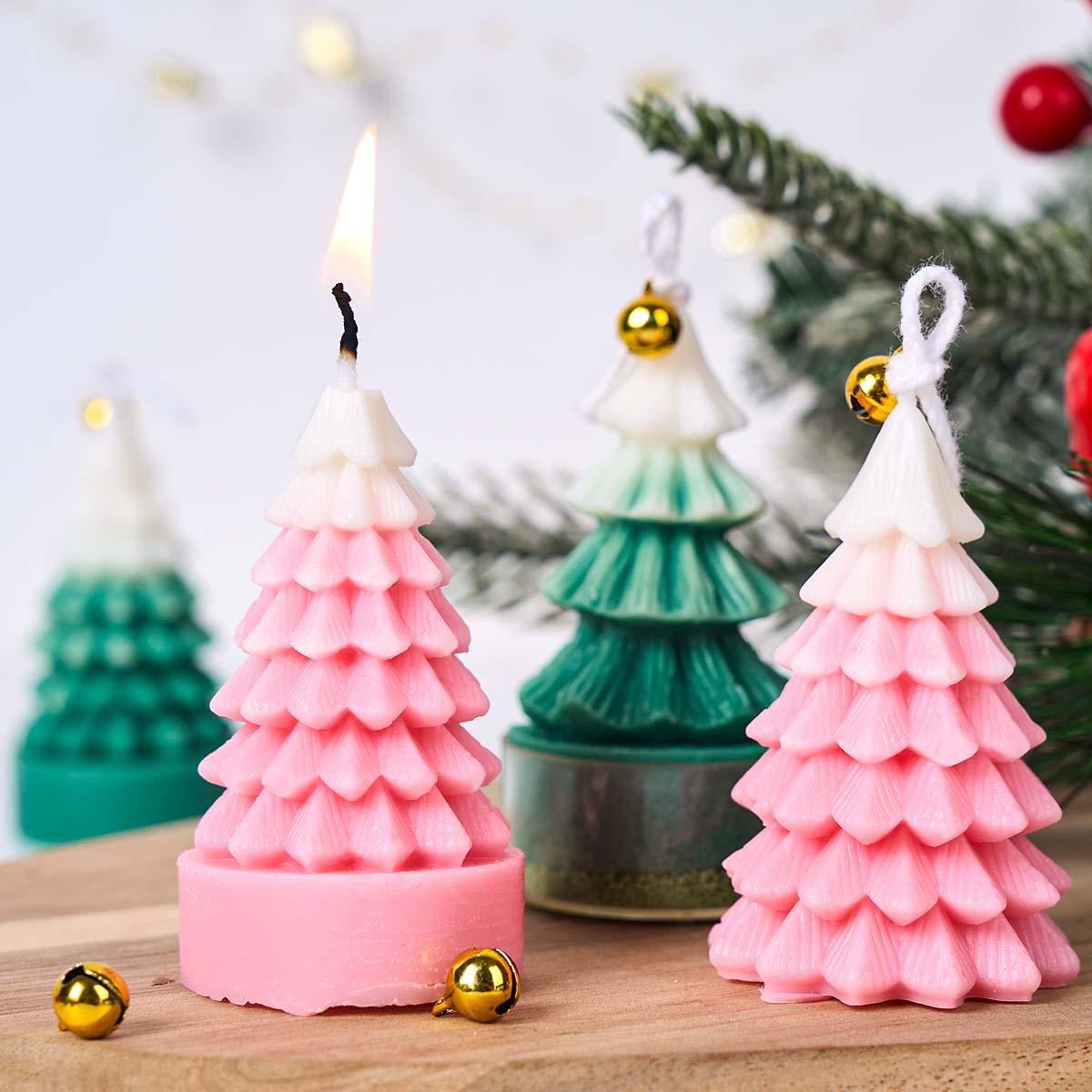 3D Christmas Tree Silicone Can - Soap Making Gifts review and price